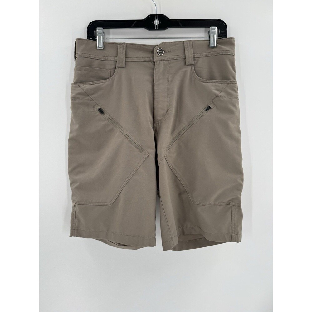 5.11 Tactical Men's Stealth Shorts 30" X 10" KHAKI Cargo Style 100% Polyester